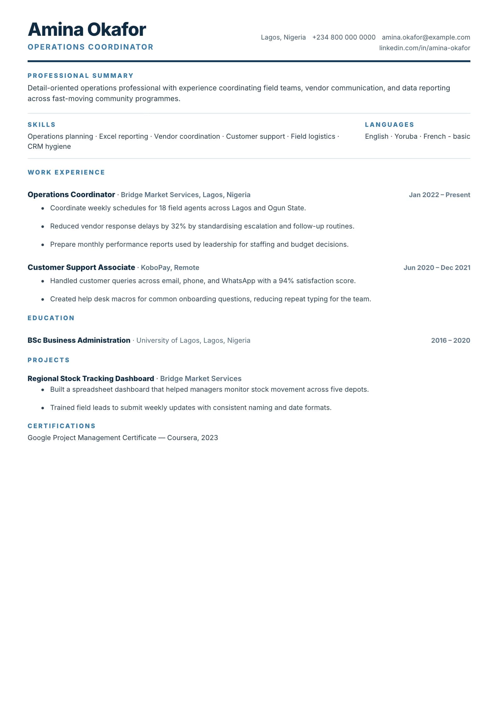 one-page-ats